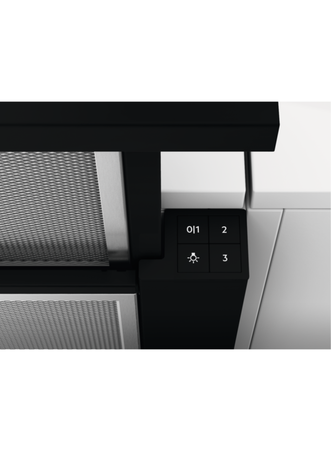 Elektrolux LFP619K | Vlakscherm afzuigkap | 90 cm | Zwart