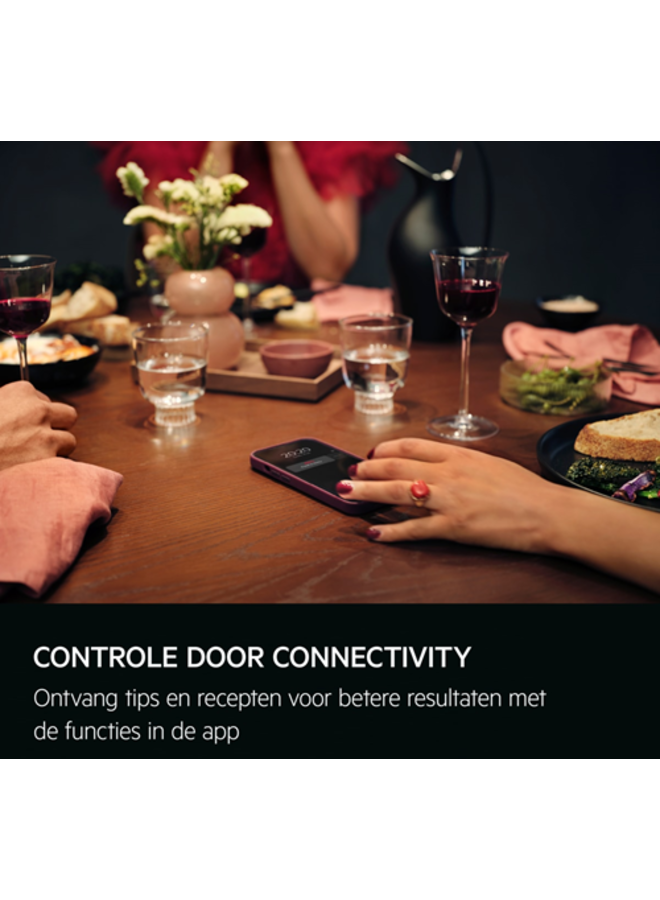 AEG BS7900T |Inbouw combi stoom oven | 60 cm | SteamPro