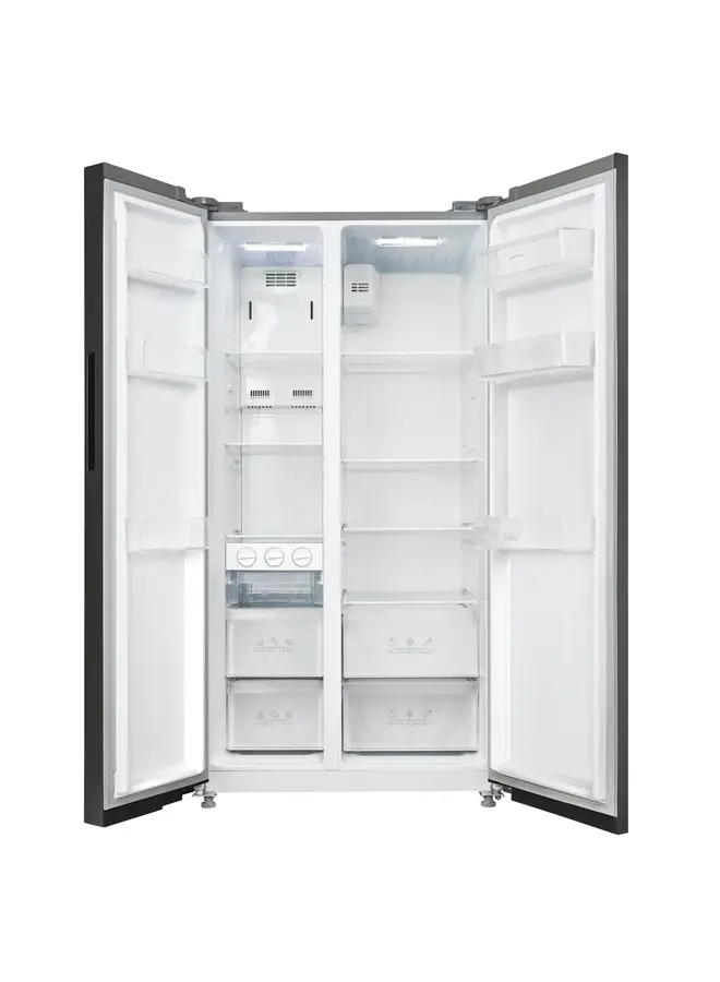 Inventum SKV0178B Amerikaanse koelkast | Zwart