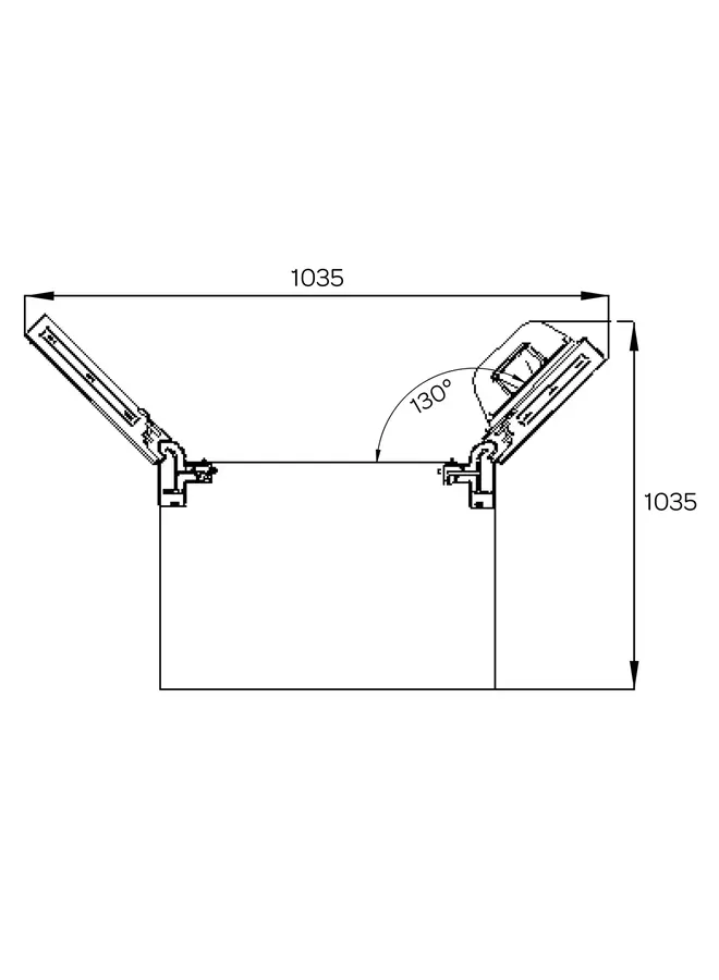 Inventum SKV0178B Amerikaanse koelkast | Zwart