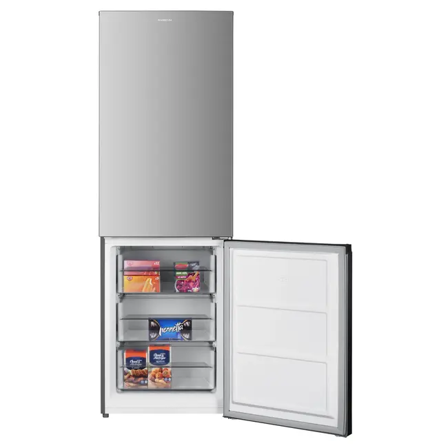 Inventum KV1840S | koelvriescombinatie | NoFrost | RVS