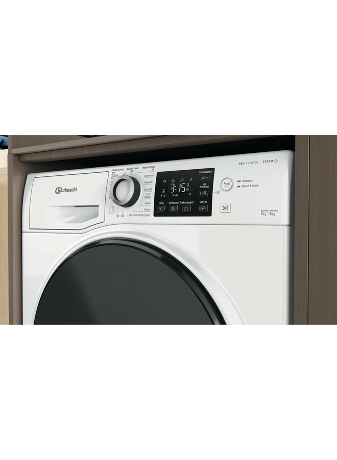 Bauknecht WATK Sense 86S 41 N | Wasdroogcombinatie