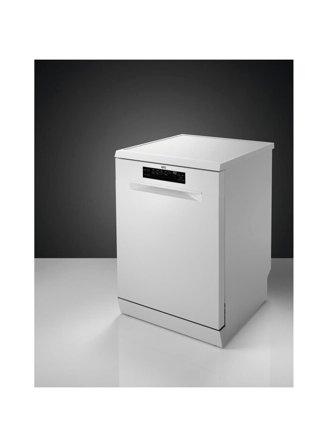 AEG FFB6491AZW | Vrijstaande vaatwasser | Airdry | Wit | 60 cm