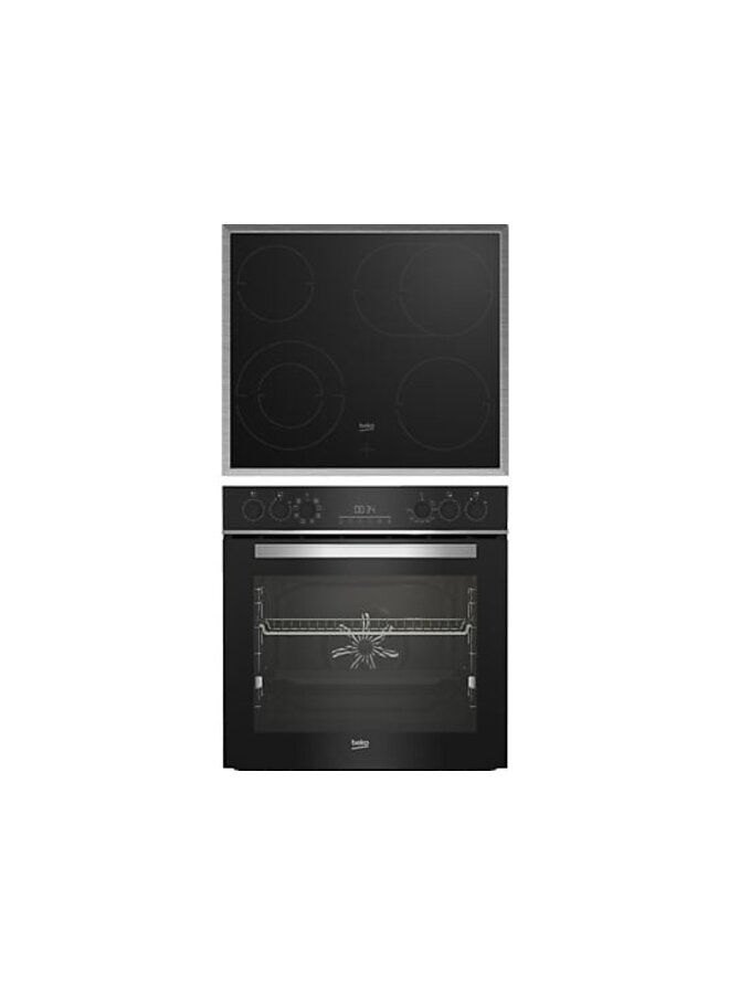 BBUM13329XS | Inbouw oven set | Inbouw fornuis | Zwart