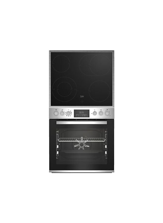 Beko BBUM12320XMPE | Inbouw oven set | Inbouw fornuis | Pyrolyse