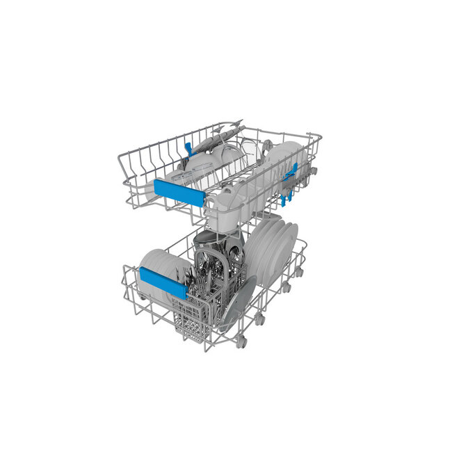Privileg ( Bauknecht ) Privileg PV2FC10BS7A0S | Vrijstaande vaatwasser | 45 cm