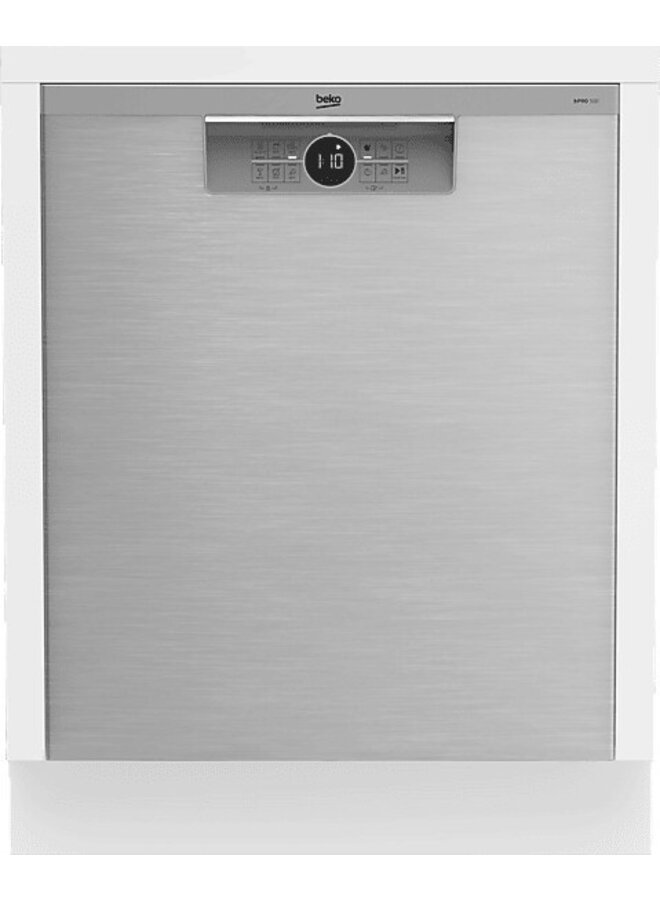 Beko BDUN36451X | Onderbouw vaatwasser | RVS