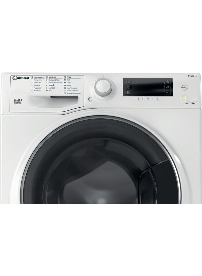 Bauknecht WT Super Eco 9614 C | Wasdroogcombinatie | 9-6 kg