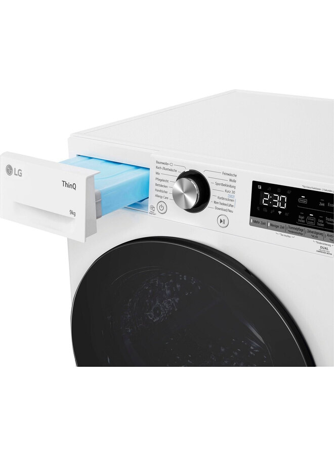 LG RT90V9W | Warmtepompdroger | 9 kg | A+++