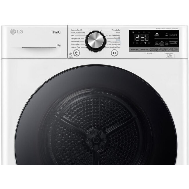 LG RT90V9W | Warmtepompdroger | 9 kg | A+++