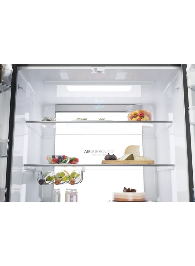 Haier HCR79F19CNMD | Amerikaanse koelkast | 4 deurs | Zwart