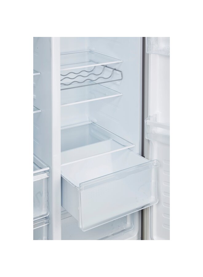 Hisense RS677N4BIE | Amerikaanse koelkast | RVS