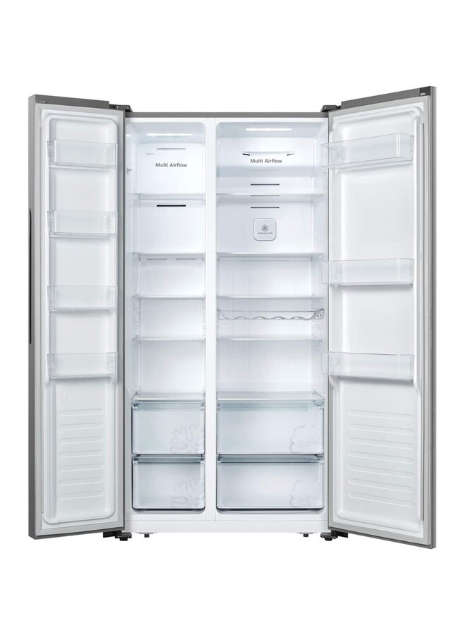 Hisense RS677N4BIE | Amerikaanse koelkast | RVS