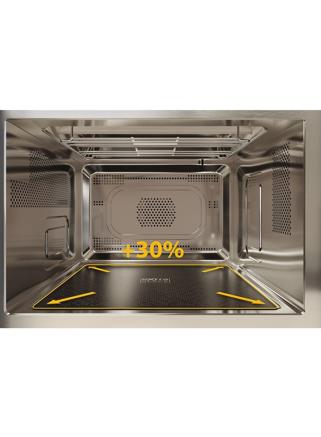 Bauknecht MF 258 B | vrijstaande combi magnetron | Zwart