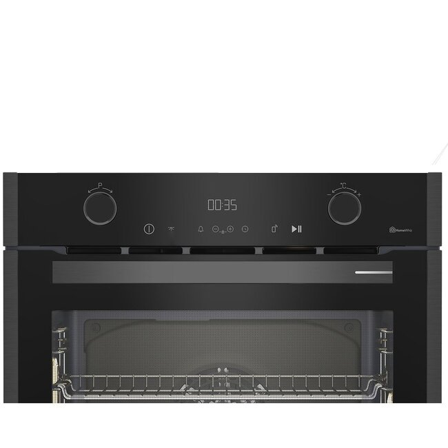 Grundig GEBM19400DXHI | inbouw oven | Zwart
