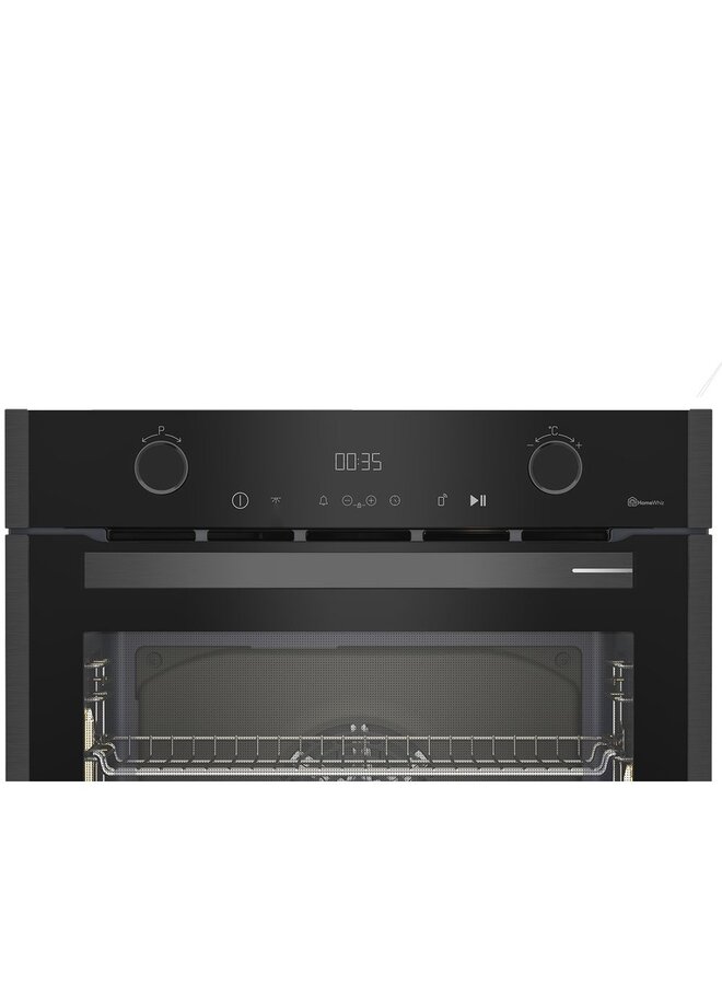 Grundig GEBM19400DXHI | inbouw oven | Zwart