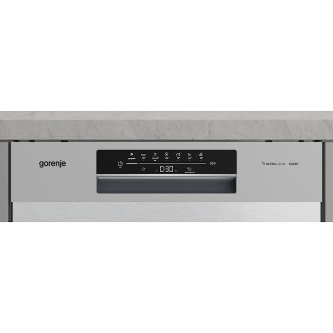 Gorenje GU642D90W | Onderbouw vaatwasser |  RVS