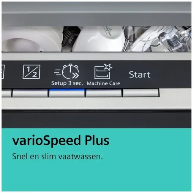 Siemens SN53HS10TE | Half geintegreerde vaatwasser | 60 cm
