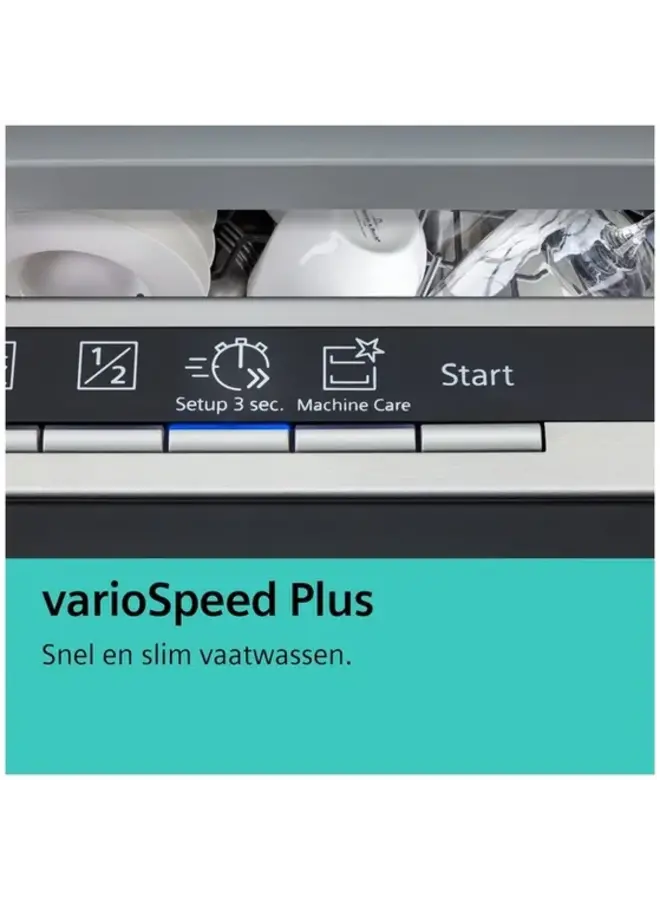 Siemens SN53HS10TE | Half geintegreerde vaatwasser | 60 cm