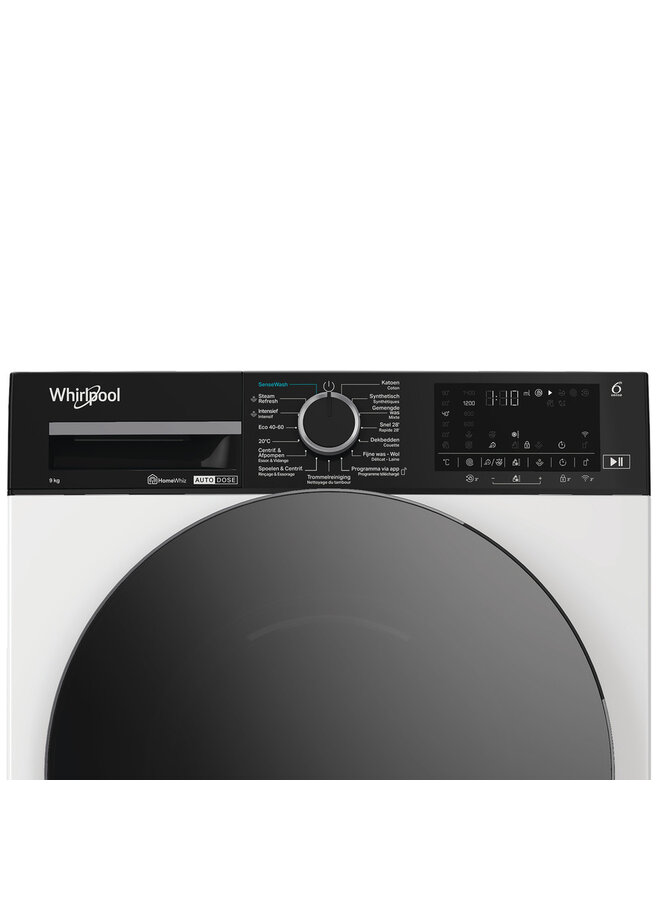 Whirlpool WPM 99W ADS BE | Wasmachine 9 kg | AutoDose