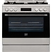 Beko BFC918GMXNL - 90 cm Gasfornuis - RVS/Zwart