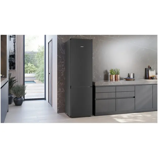 Siemens KG39N2XAG | koelvriescombinatie | Zwart | A label