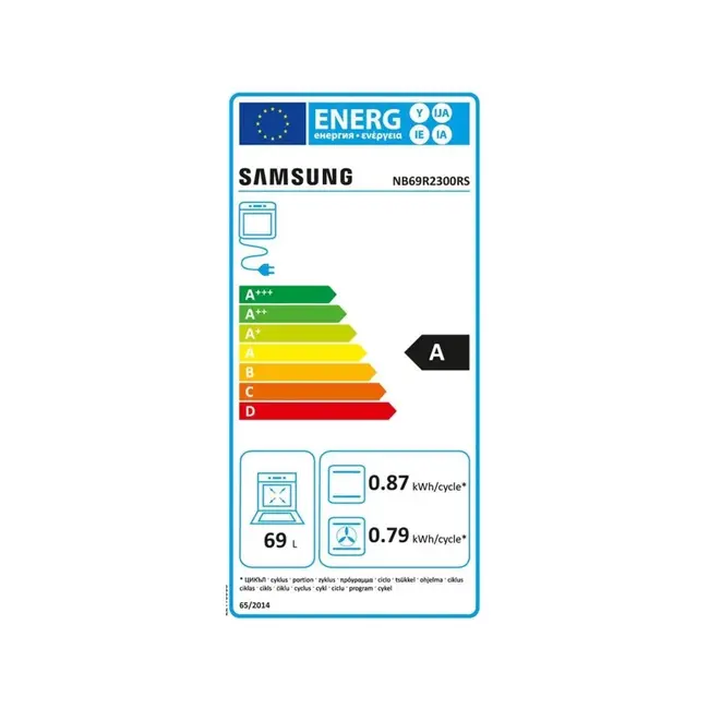 Samsung NB69R2301RS inbouw oven set | Inbouw fornuis
