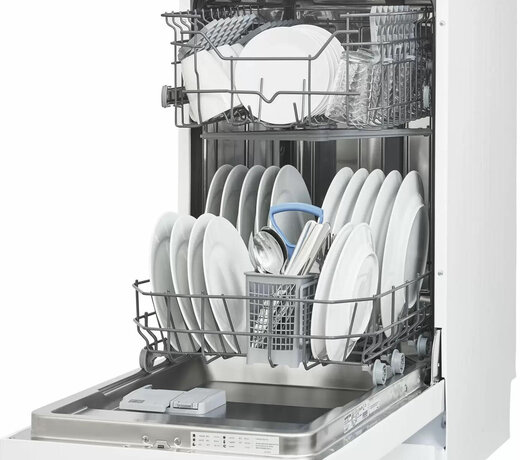 Vrijstaande Vaatwassers 45 cm – Smalle Modellen in RVS, Zwart en Wit