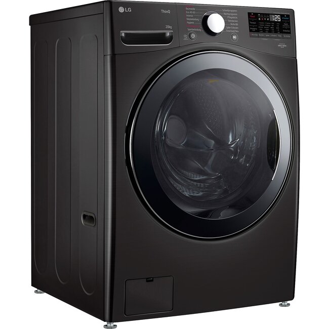 LG F0WVT202B – 20 kg wasmachine frontlader Black Steel