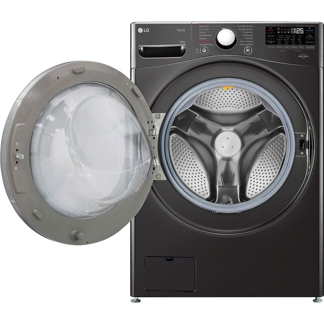 LG F0WVT202B – 20 kg wasmachine frontlader Black Steel