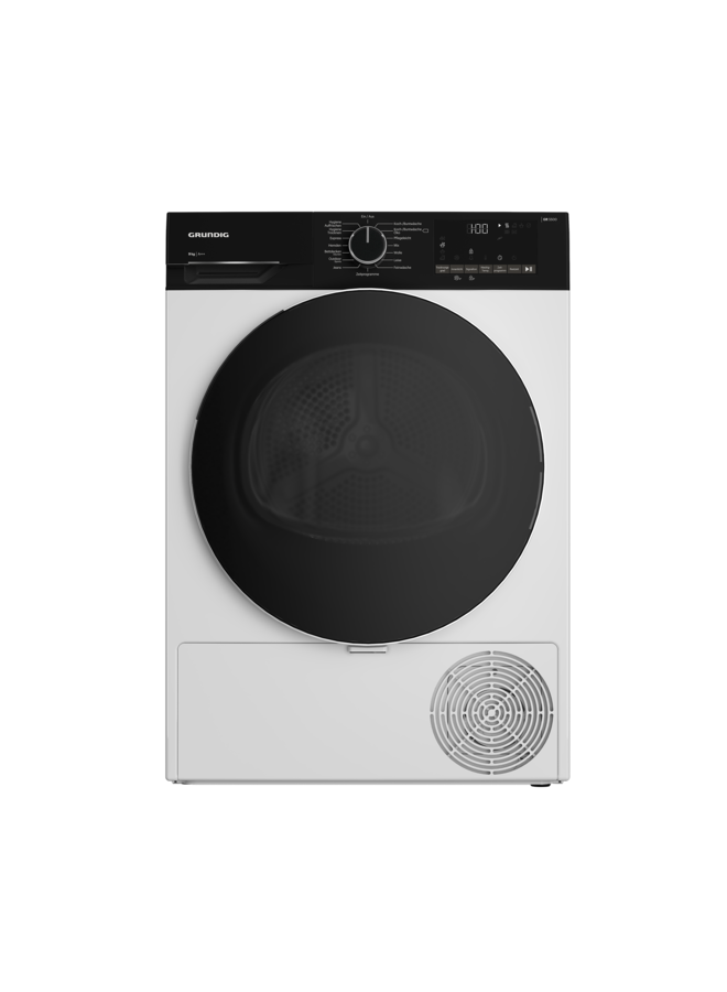 Grundig GT55924F14 | Warmtepompdroger | 9 kg