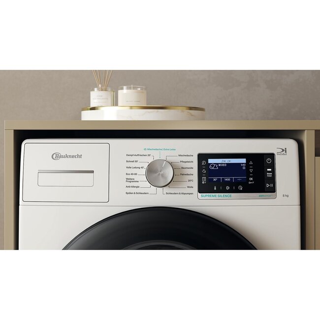 Bauknecht B6R 88E SILENCE DE | wasmachine | 8 kg | Steam