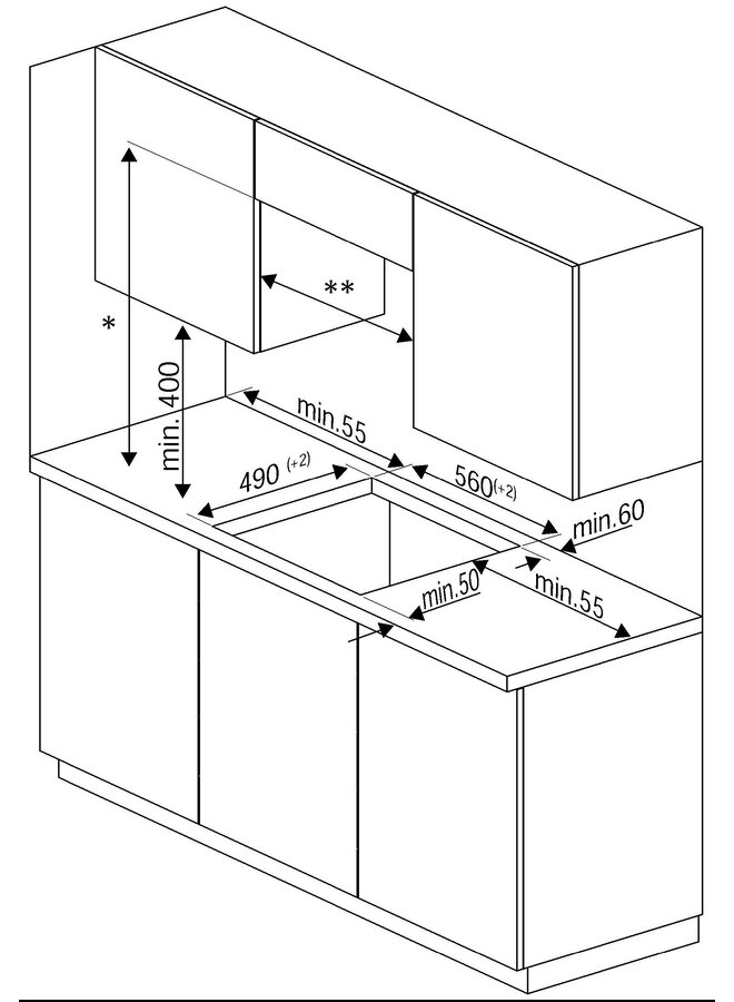 Beko BBUM12322X | Inbouw oven set | Inbouw fornuis | RVS