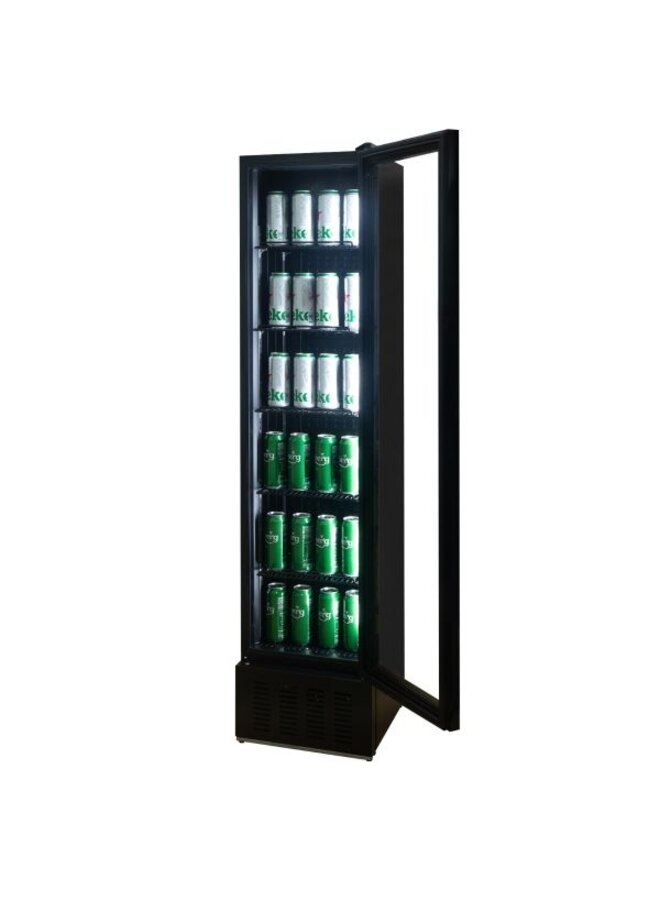 ELDC120SB - Horeca Koeler - 160 Liter - Glazen deur