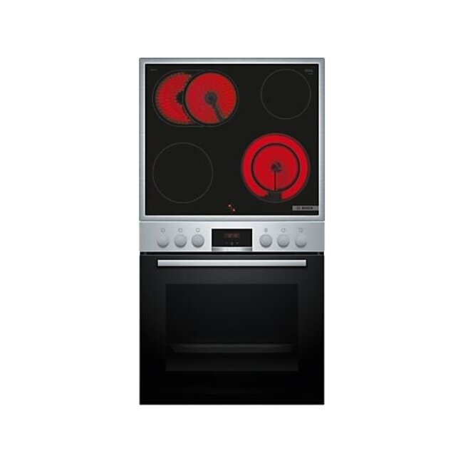 Bosch HND411LS67 | inbouw oven set | Inbouw fornuis | Keramische kookplaat