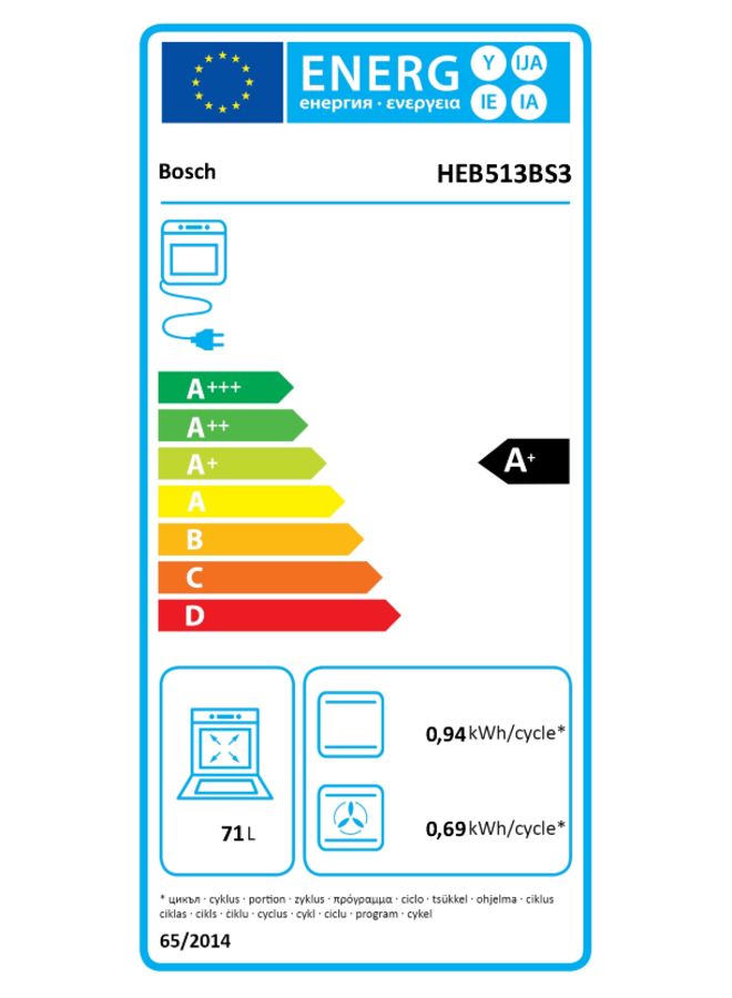 Bosch HND411LS67 | inbouw oven set | Inbouw fornuis