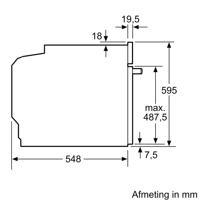 Siemens HB734G1B1 | Inbouw oven | 60 cm