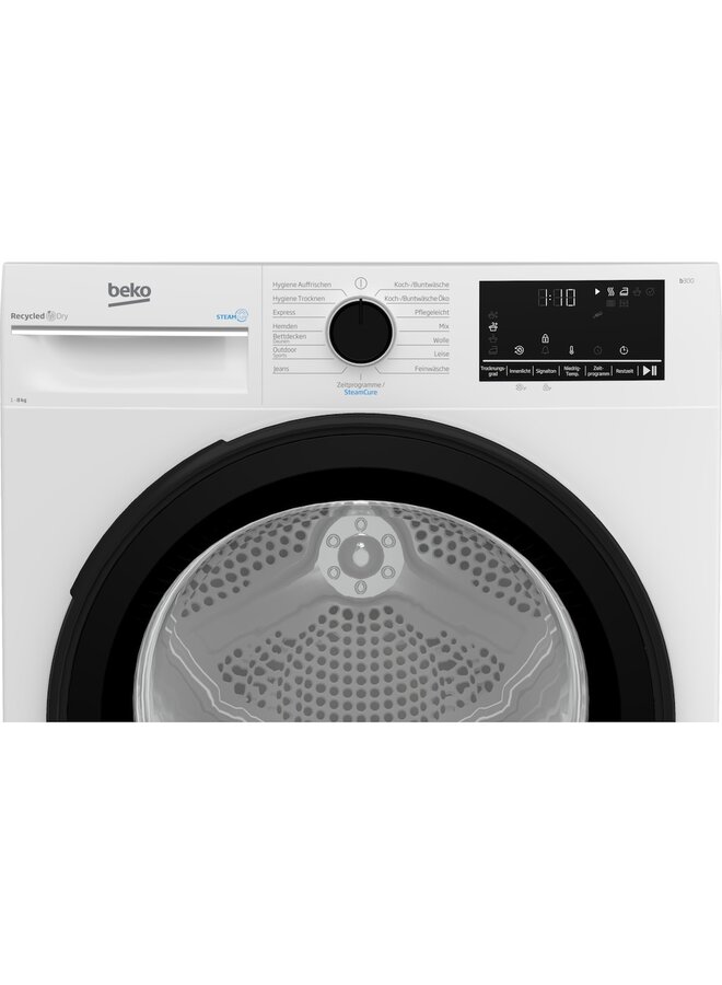 Beko B3TO82C9W | Warmtepompdroger | 8 kg