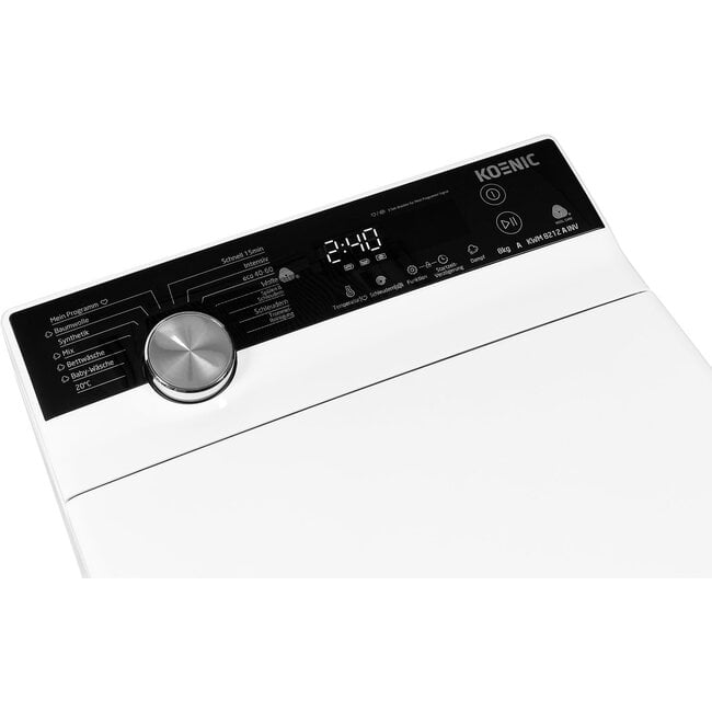 Koenic KWM 8212 A INV | Bovenlader | 8 kg | A Label