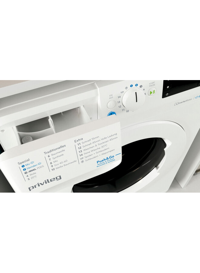 Privileg PWWTV X 96H69 | Wasdroogcombinatie 9-6 kg