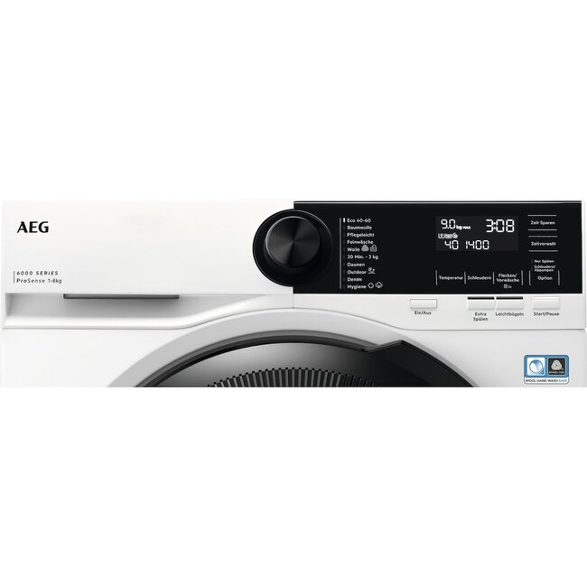 AEG LR6A65480 | Wasmachine | 8 kg Steam