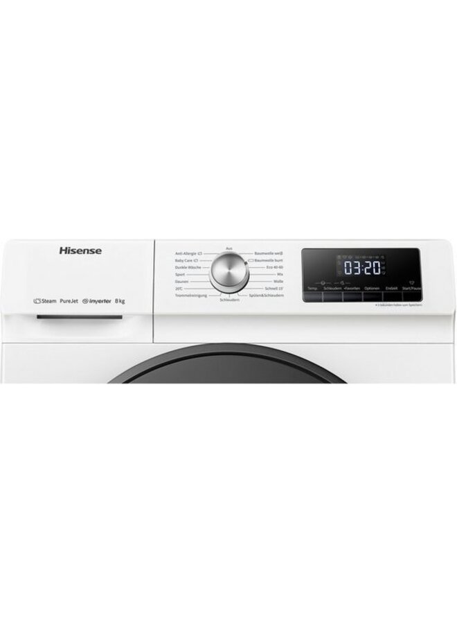 Hisense WFQA8014EVJM | Wasmachine | Klasse A