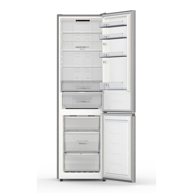 Gorenje NRK620AA1XL4 koelvriescombinatie | RVS | NoFrost