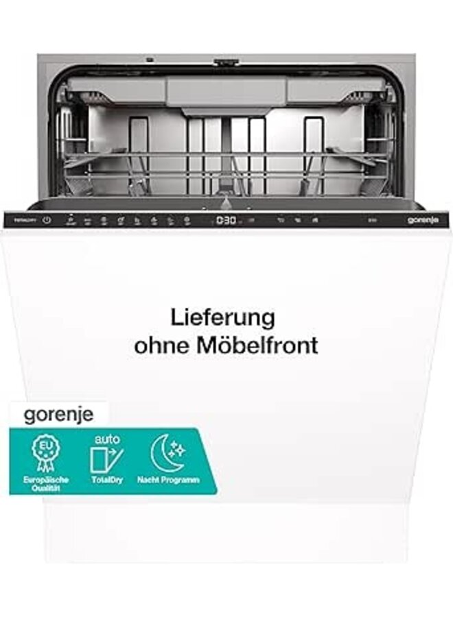 Gorenje GV663D65 | Inbouw vaatwasser | TotalDry