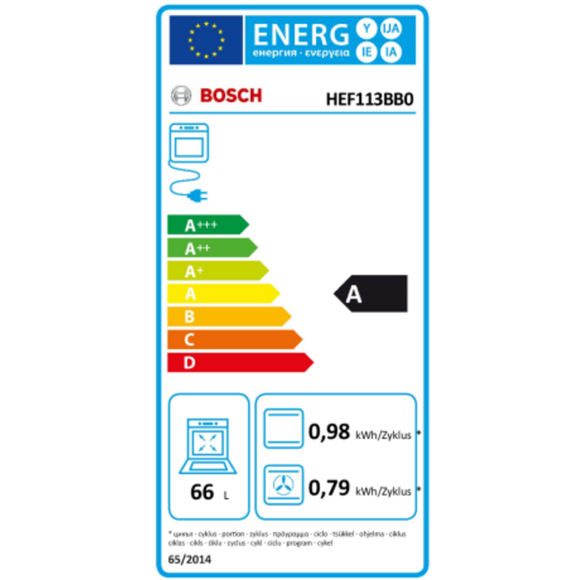 Bosch HND211LB2 | Inbouw oven set | Inbouw fornuis