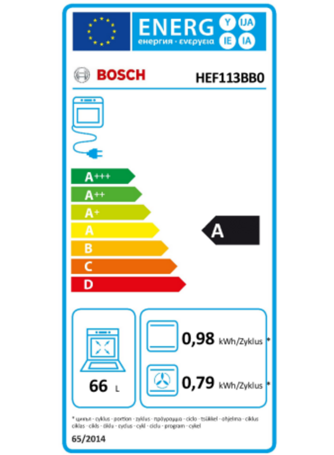 Bosch HND211LB2 | Inbouw oven set | Inbouw fornuis