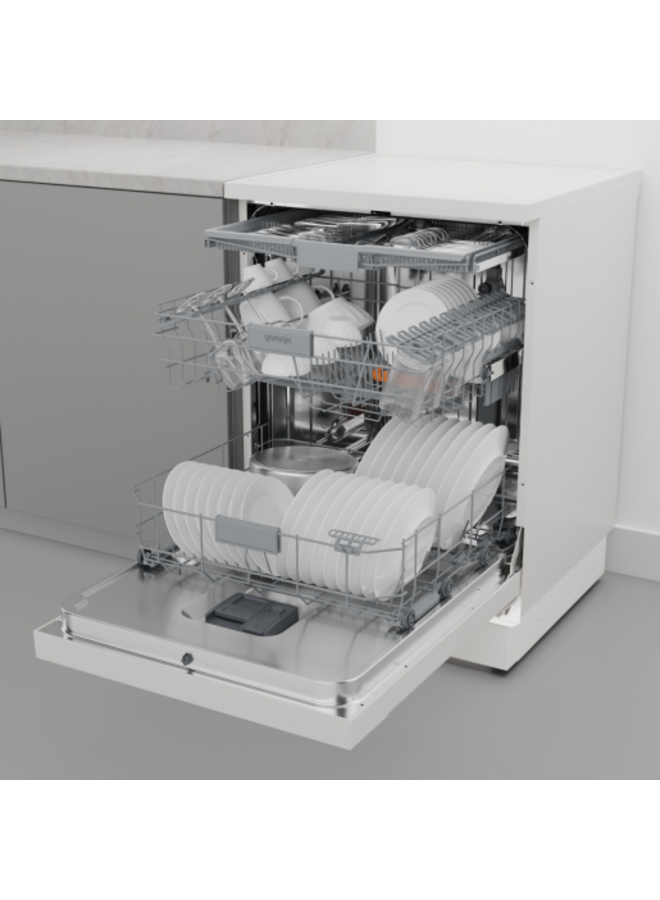 Gorenje GS643C90W | Vrijstaande vaatwasser | Wit