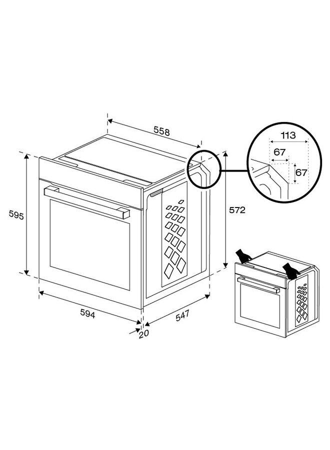 Beko BBIM13400XMPSEW | Inbouw oven | Pyrolyse