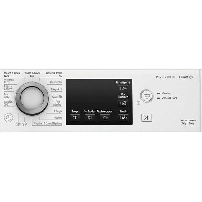 Bauknecht WATK Sence 9614 C | Wasdroogcombinatie | 9 - 6 kg
