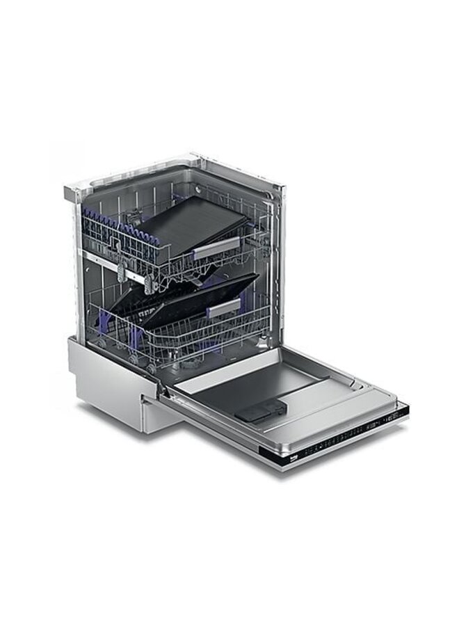 Beko BDUN36451X | Onderbouw vaatwasser | RVS